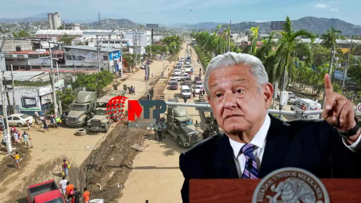 Suman 46 muertos y 52 desaparecidos por Otis en Acapulco, AMLO adelanta apoyos del Bienestar