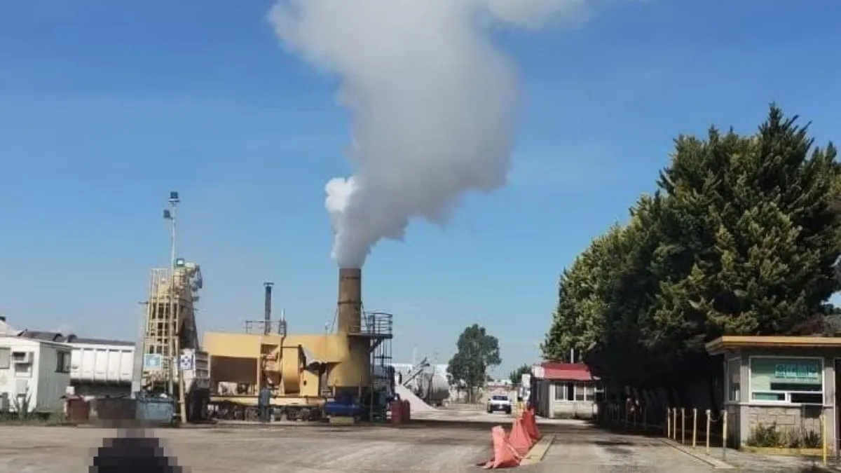 ¿Fuga de gas en Parque Industrial Puebla, esto pasó