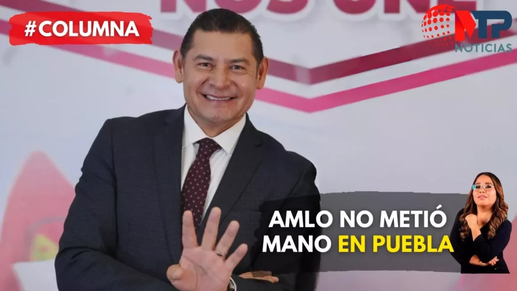 Alejandro Armenta ganó por la buena su candidatura por la gubernatura de Puebla.
