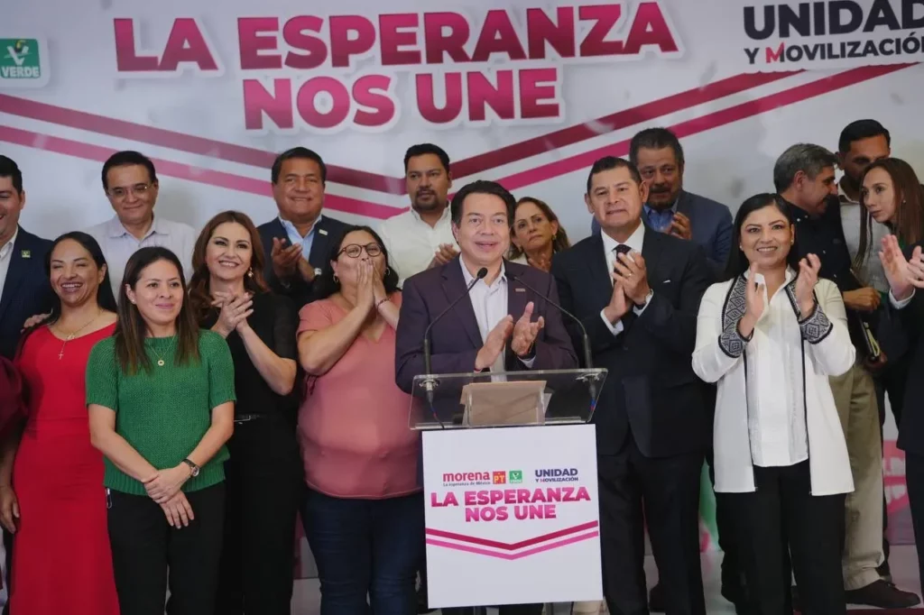 Morena va con Armenta por gubernatura de Puebla en 2024Morena va con Armenta por gubernatura de Puebla en 2024