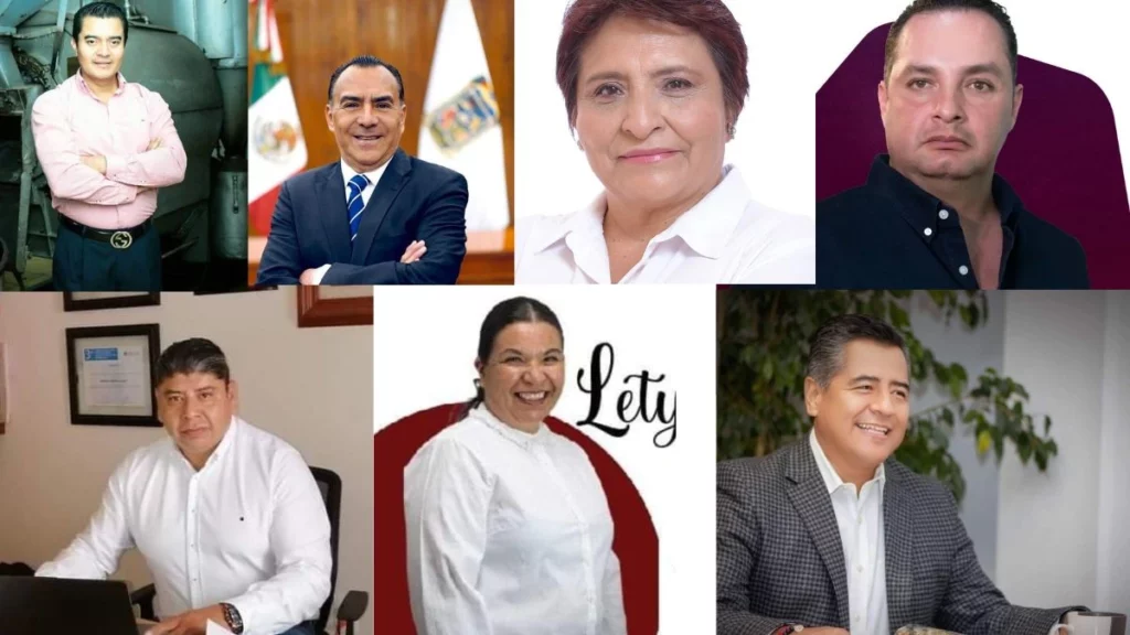 Aspirantes a la presidencia municipal de las Cholulas