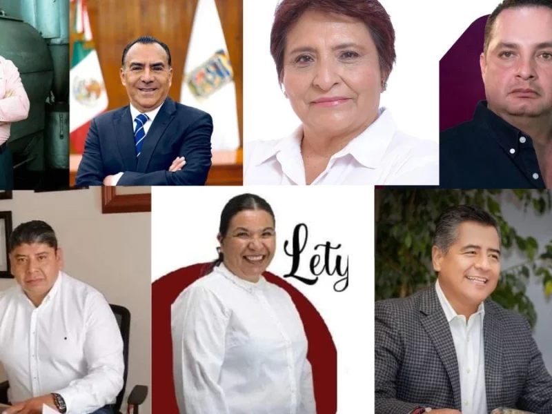 Aspirantes a la presidencia municipal de las Cholulas