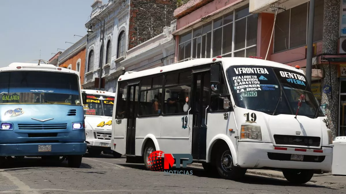 Alza de pasaje del transporte público en Puebla se analiza