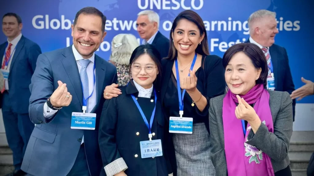 Angélica Alvarado pone en alto el nombre de México y Huejotzingo en Shanghai, China