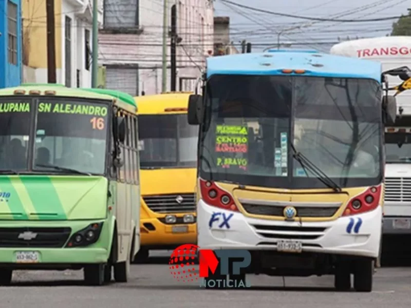 Ya no podrás abordar transporte en cualquier esquina en Puebla