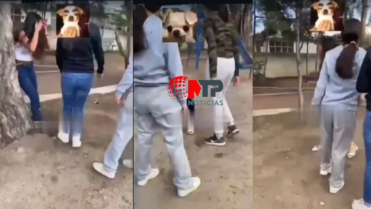 Adolescentes golpean a compañera de secundaria 'Manuel Ávila Camacho' en Libres, Puebla