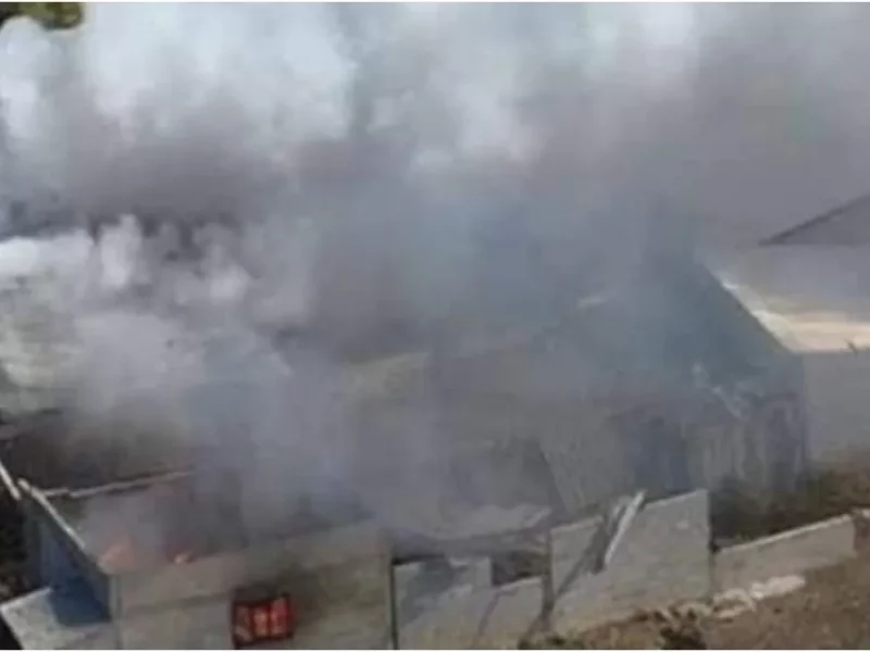 Suman cinco muertos por explosión de polvorín en Xiutetelco, Puebla