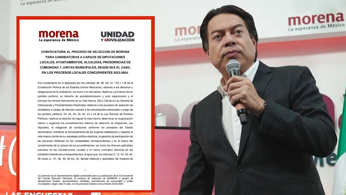 convocatoria a presidente o diputado por Morena