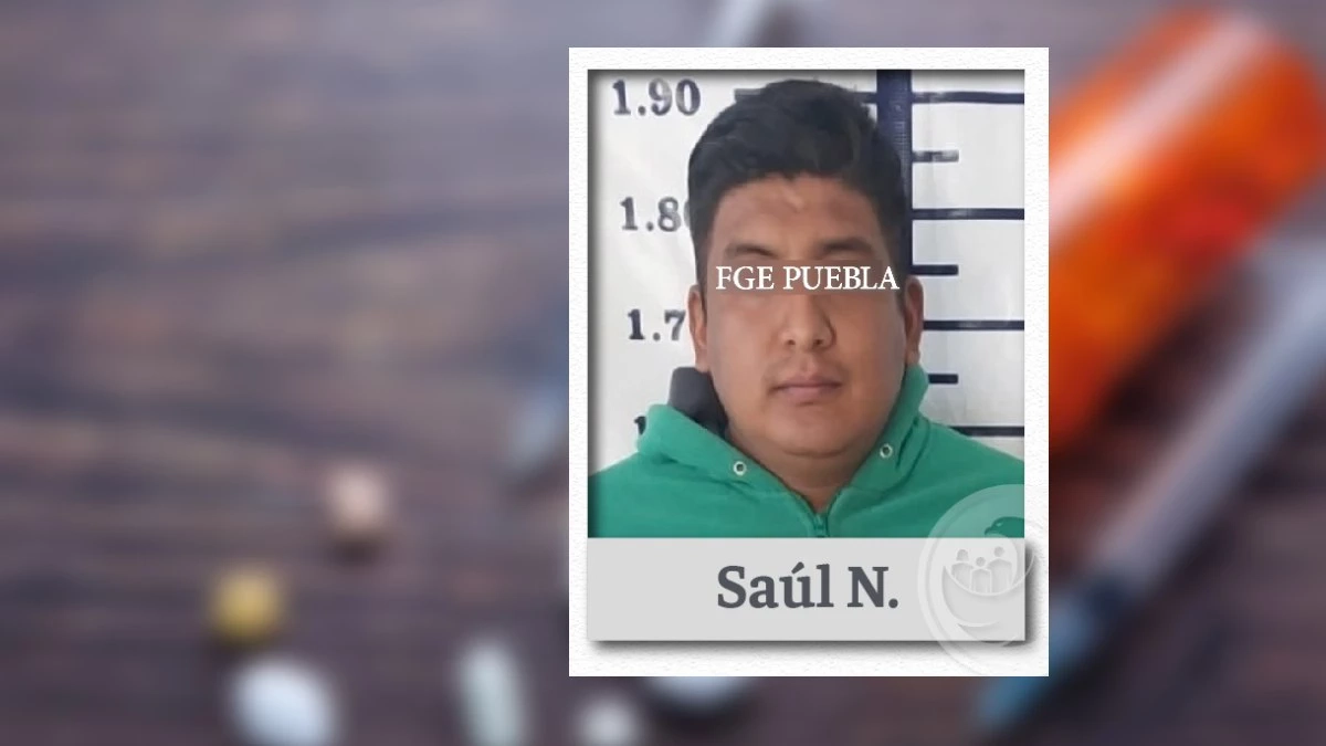 Detienen a Saúl por narcomenudeo en Texmelucan, Puebla