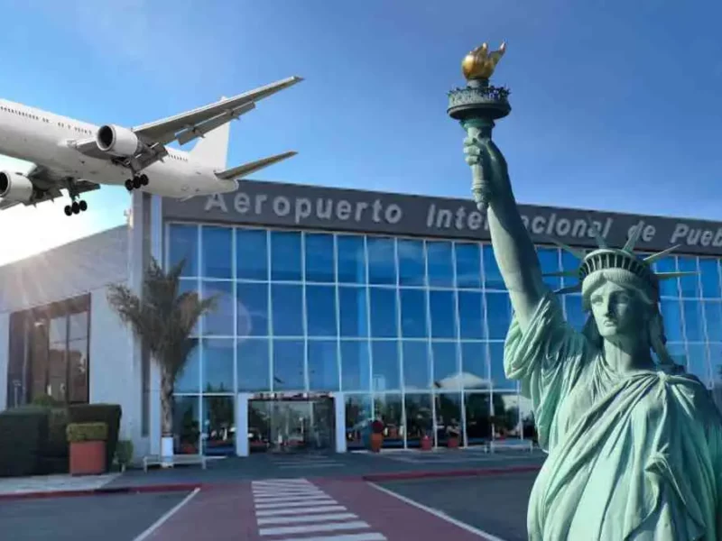 Gobierno de Puebla va por nuevos vuelos a Nueva York, dialogan con aerolíneas