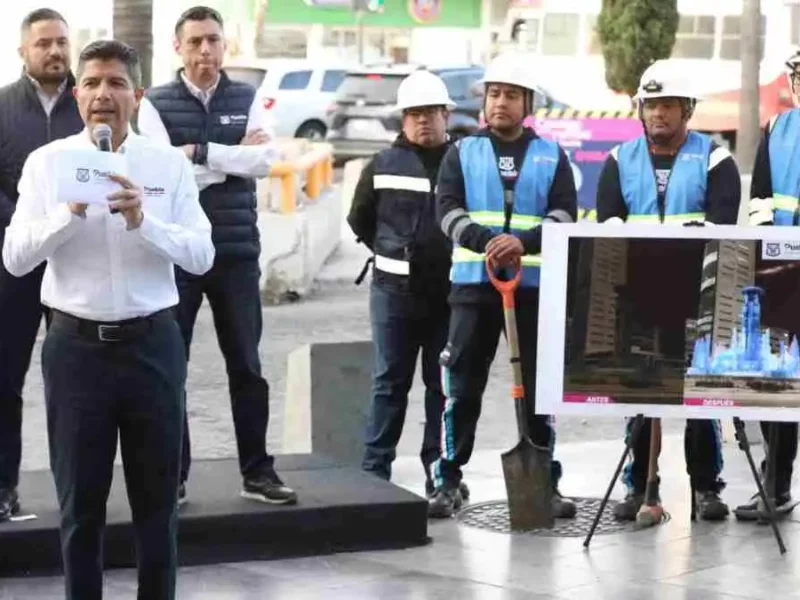 Inicia rehabilitación de la avenida Juárez, Ayuntamiento de Puebla invierte 17 MDP