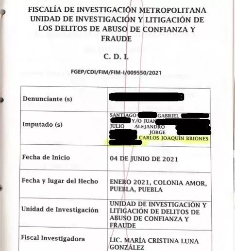 La denuncia por fraude contra el notario Carlos Briones