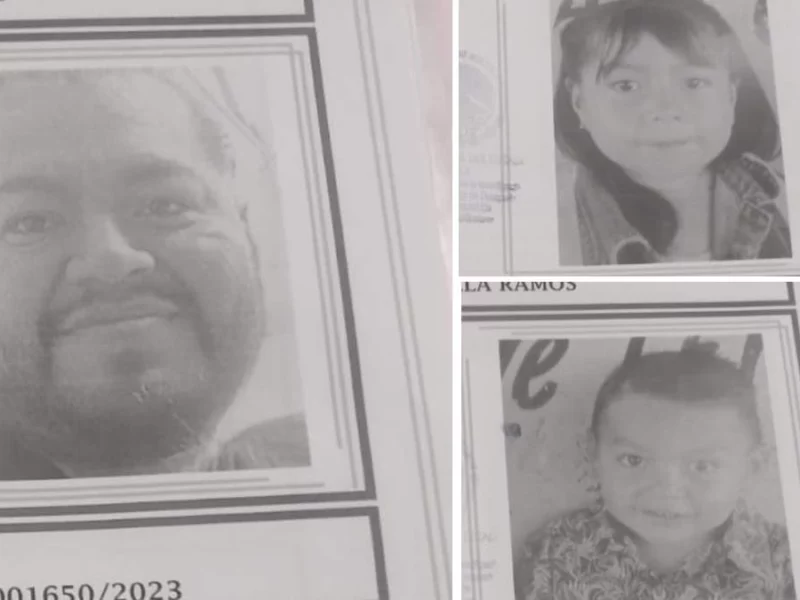 ¡SE BUSCAN! Mauricio y sus dos hijos desaparecen en Hueyotlipan, Puebla