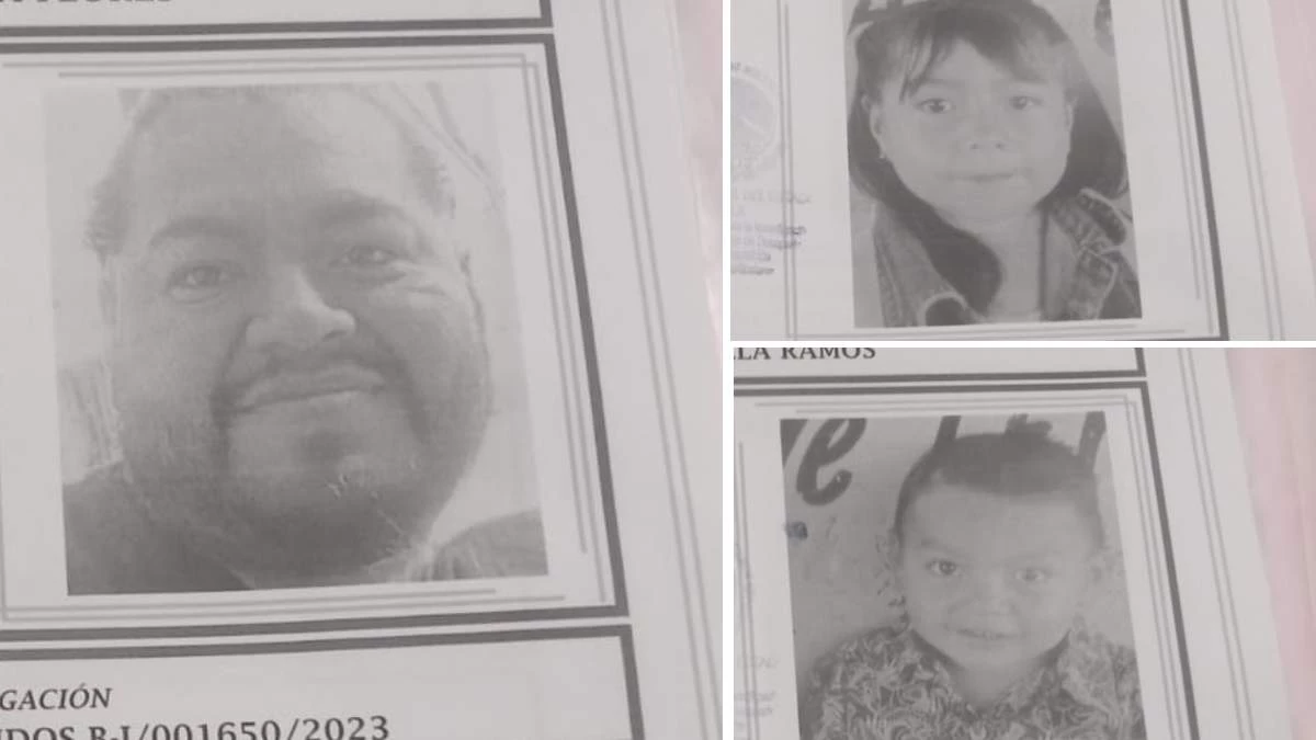 ¡SE BUSCAN! Mauricio y sus dos hijos desaparecen en Hueyotlipan, Puebla