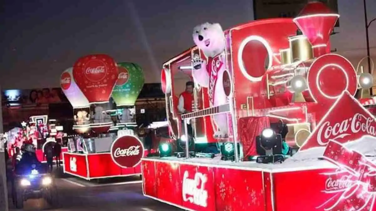¡Llega la Navidad a Puebla capital con ‘Caravana Coca-Cola' y otras actividades!