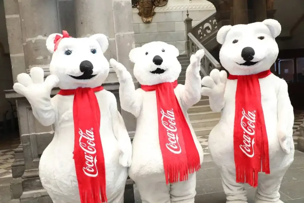 Botargas de osos polares de Coca-Cola.