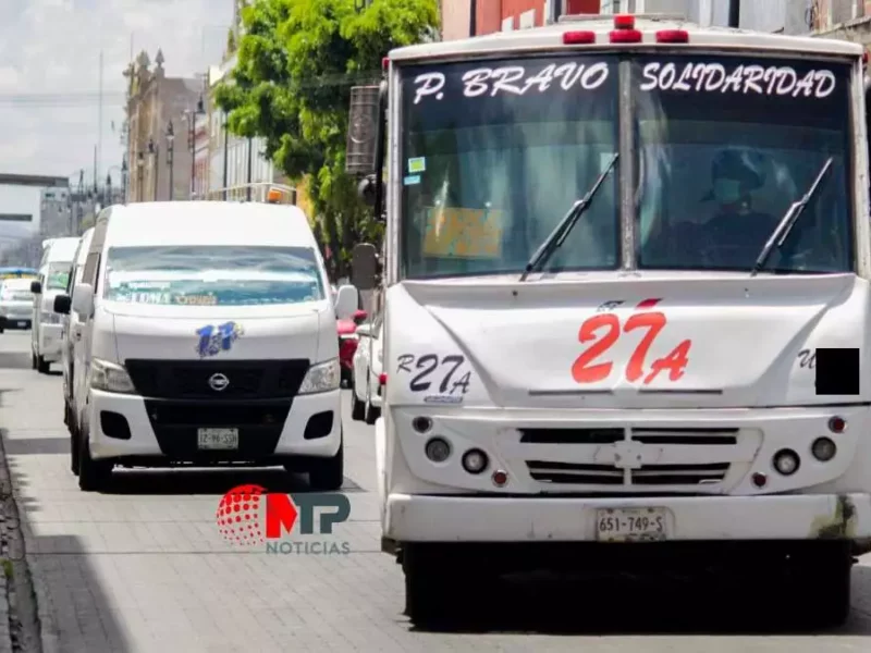 ¡Atención! NO habrá aumento al pasaje del transporte público en Puebla