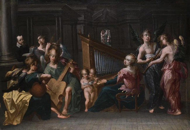 Santa Cecilia pintura