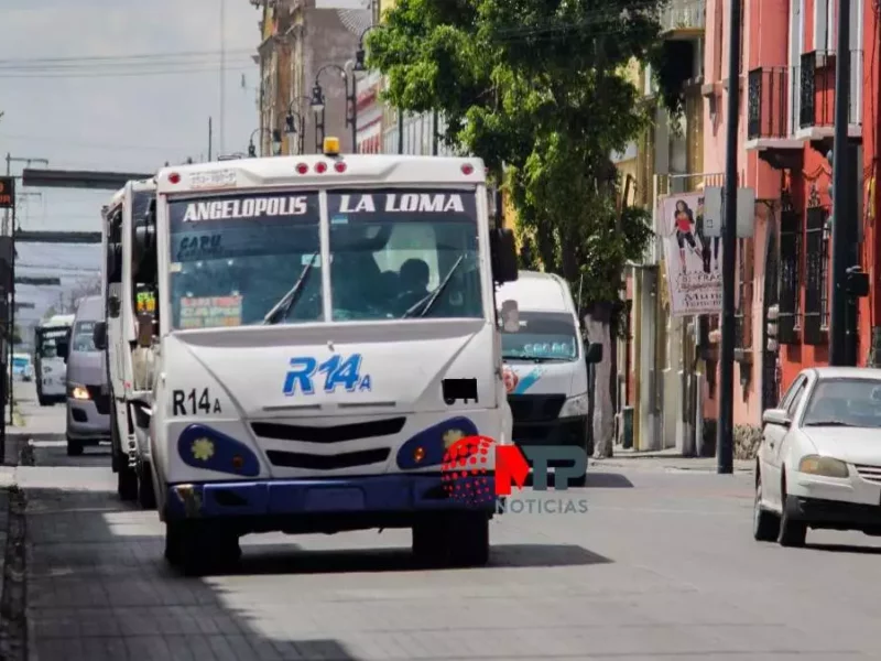 Transporte público regresa al centro de Puebla el 6 de noviembre: ¿en qué calles pasará?