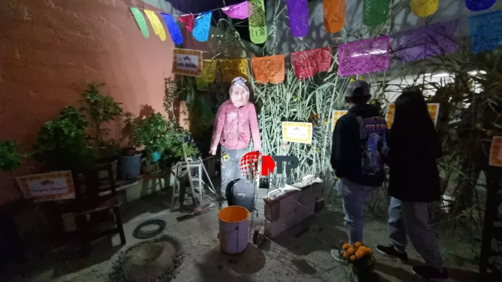 Ofrendas en San Andrés Cholula: a Ismael lo recibieron con becerros
