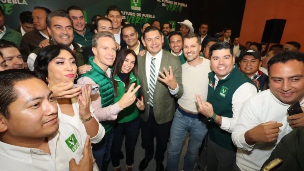Alejandro Armenta y Partido Verde Ecologista de México