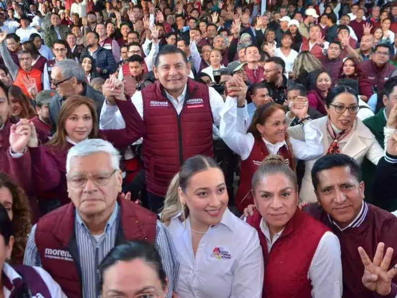 ¡Sin fracturas! Armenta reúne a morenachos, barbosistas y expriístas en arranque de precampaña