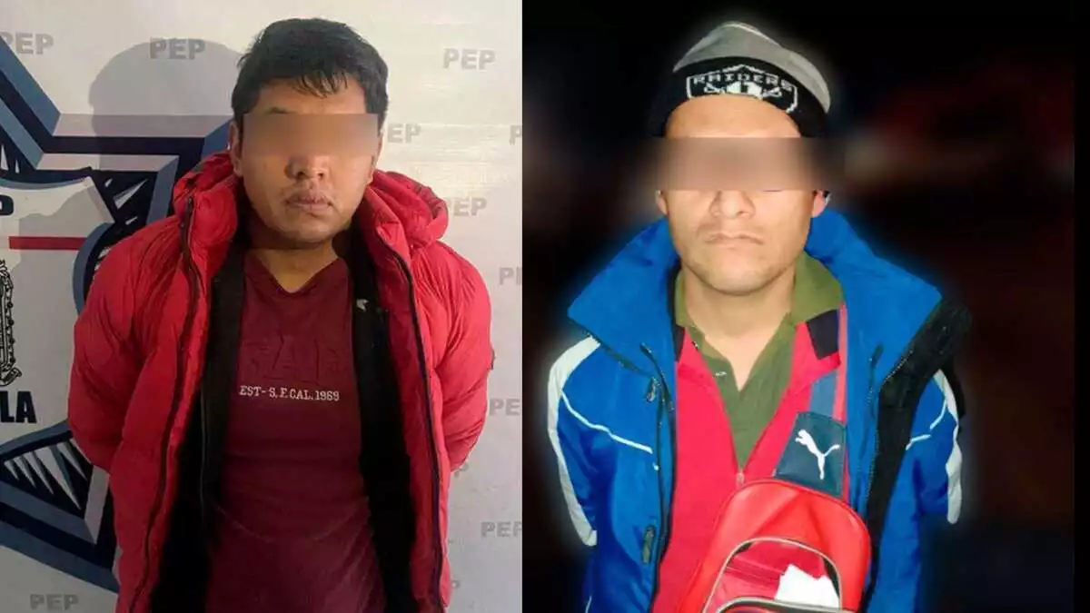 Detienen a ladrones de transporte de carga en Puebla