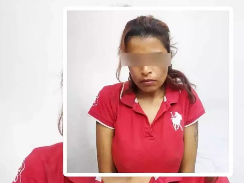 Detienen a mujer con droga en penal de Cholula