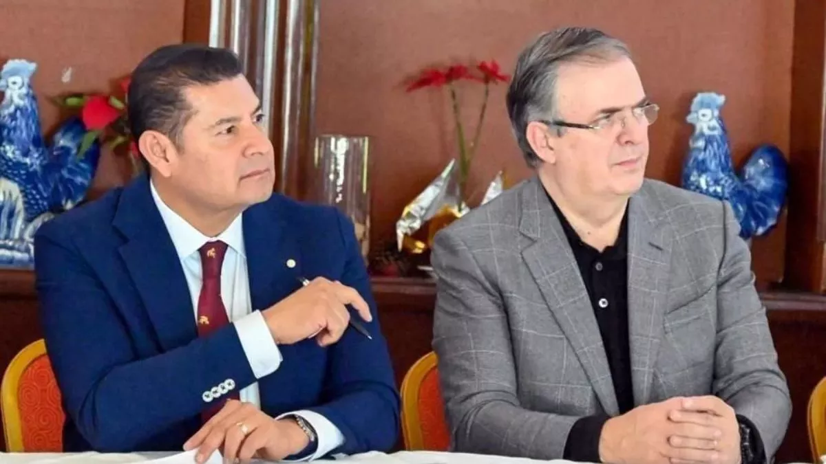 Marcelo Ebrard se reúne con Armenta para darle su apoyo