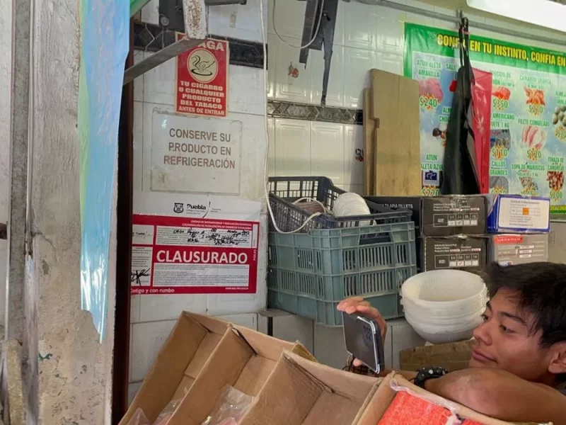 Ayuntamiento de Puebla multa a negocio de mariscos con 40 mil pesos ¿por qué?