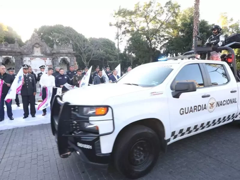 Operativo Guadalupe - Reyes 2023: Ejército y policías resguardan vialidades de Puebla