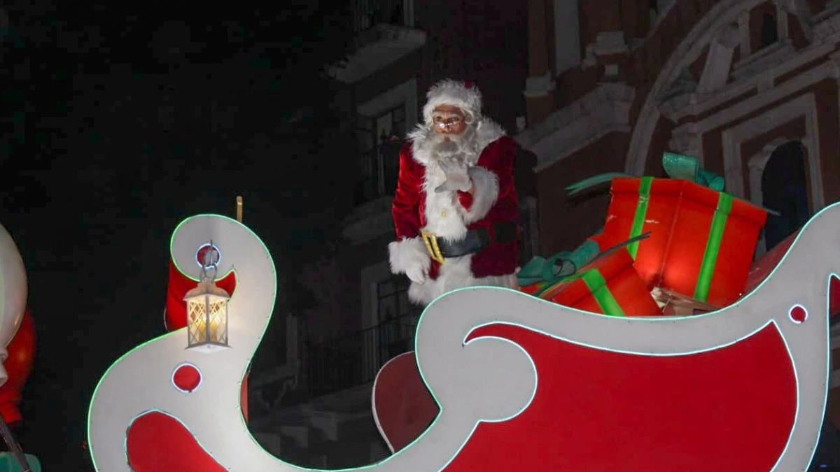 Santa Claus llega a Puebla