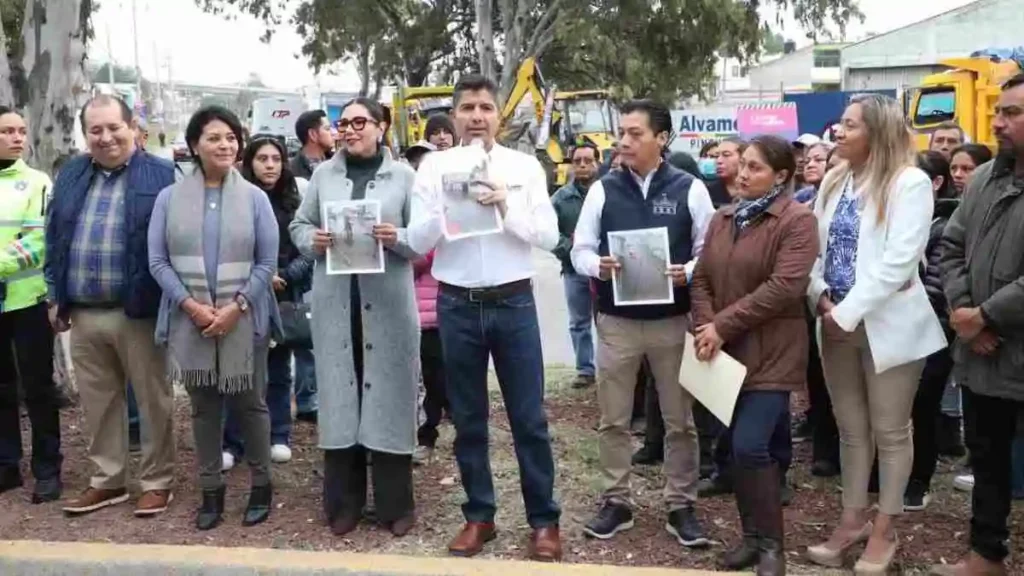 Ayuntamiento de Puebla inicia construcción de colector pluvial en San Felipe Hueyotlipan