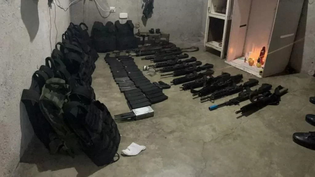 Marinos, militares y policías estatales capturan a 9 peligrosos delincuentes en Cuautlancingo
