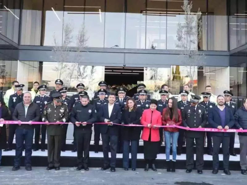 Eduardo Rivera inaugura Complejo de Seguridad en Puebla, que costó 280 millones