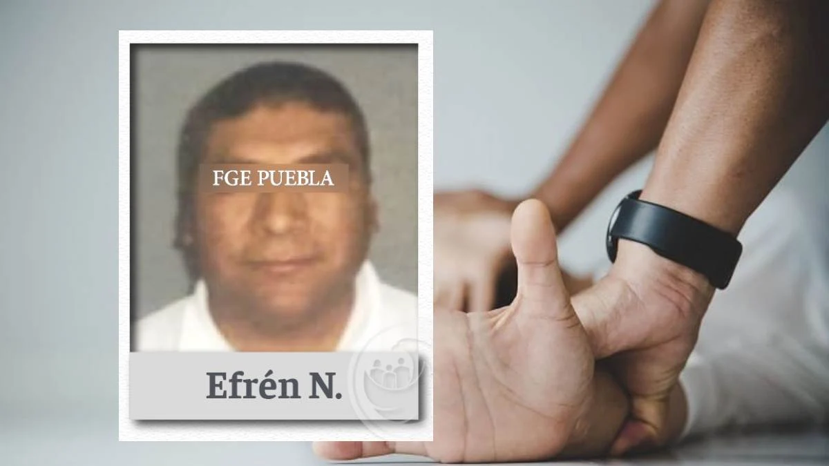 Efrén viola a adolescente en Texmelucan, pasará 60 años en prisión