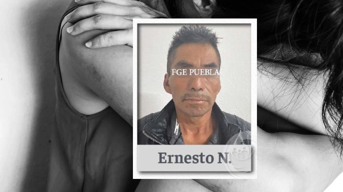 Detienen a Ernesto por violar a familiar en Puebla