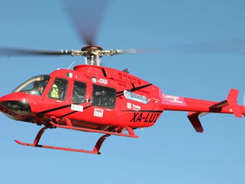 Estado reubicará patrullaje aéreo tras llegada de helicóptero ‘Arcángel’ en la ciudad de Puebla