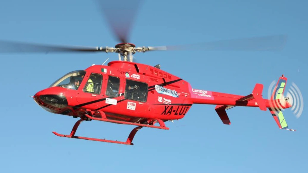 Estado reubicará patrullaje aéreo tras llegada de helicóptero ‘Arcángel’ en la ciudad de Puebla