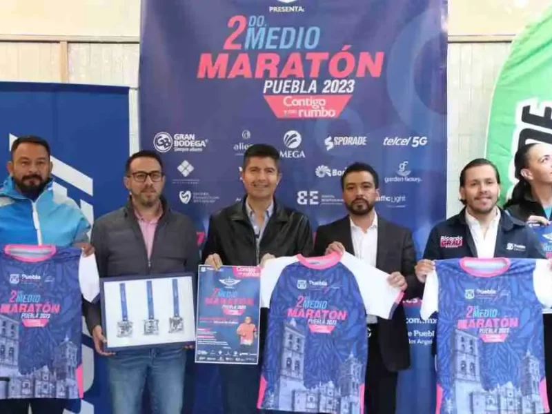¡Prepárate! Llega el  2.º Medio Maratón Puebla 2023 en esta fecha