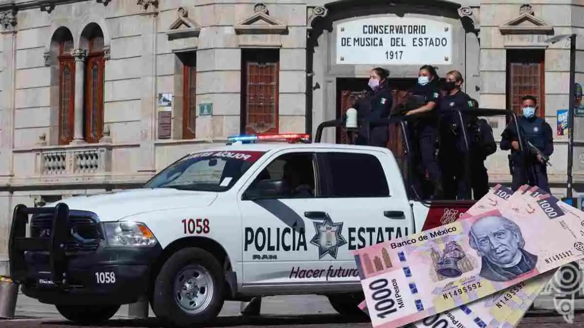 Sergio Salomón promete mejora salarial para policías de Puebla en 2024