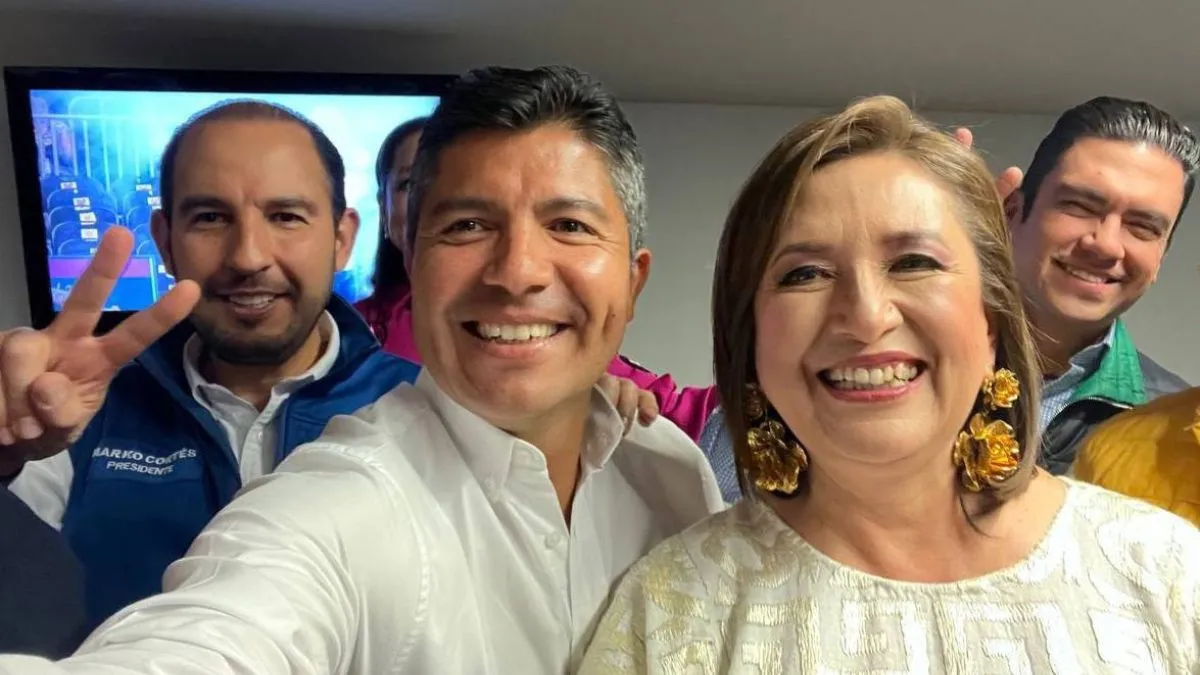 Eduardo Rivera acompaña a Xóchitl Gálvez en cierre de campaña