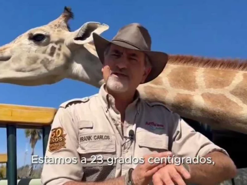 Frank Carlos Camacho, dueño de Africam Safari Puebla