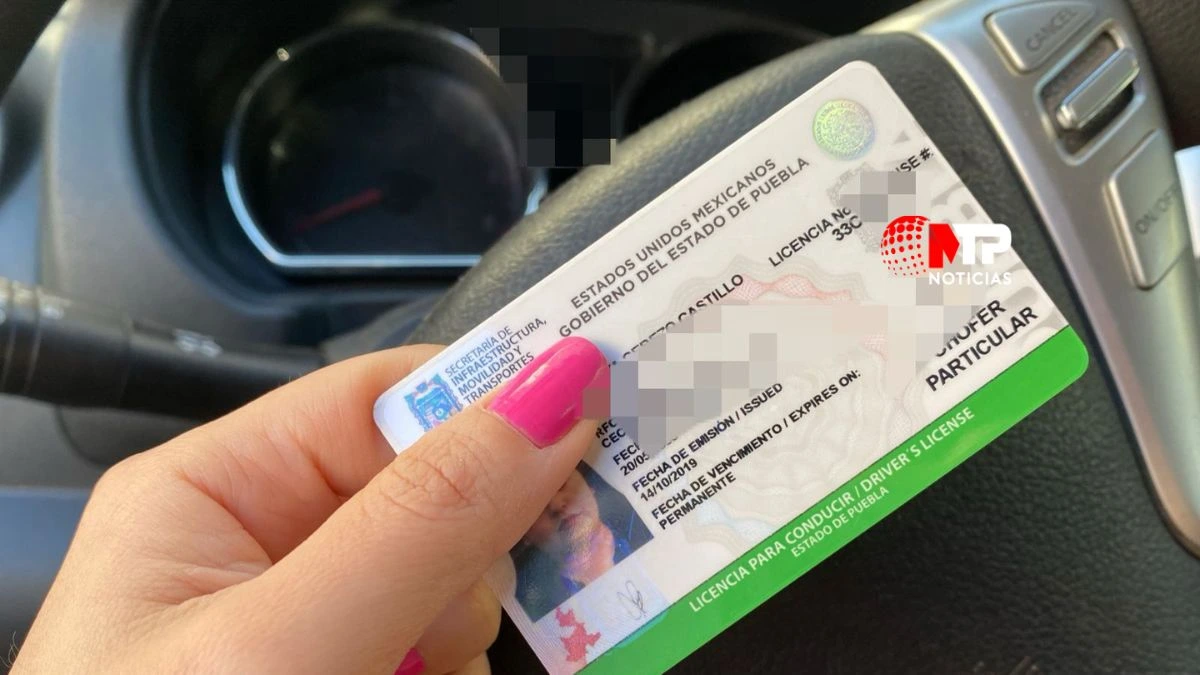 Licencia de conducir permanente en Puebla