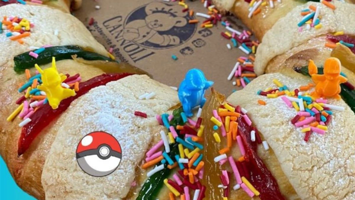 Rosca de Reyes temática de Pokemón