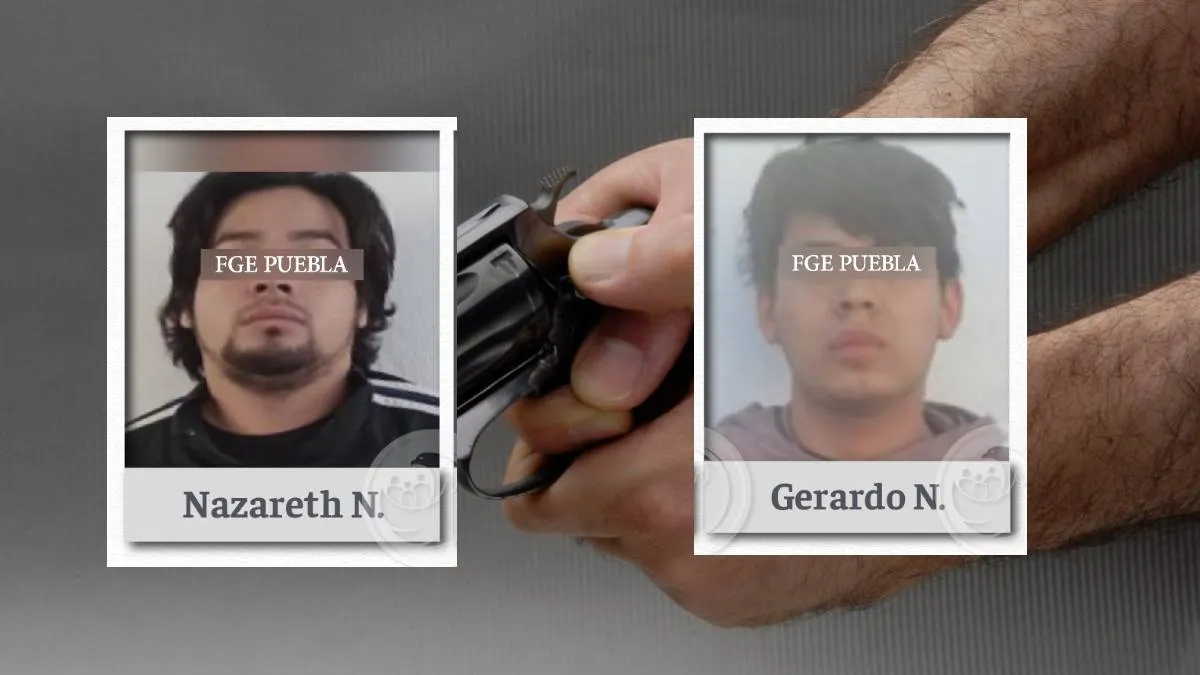 Detienen a Gerardo Y Nazareth por intentar matar a dueño y empleado de negocio en Tehuacán