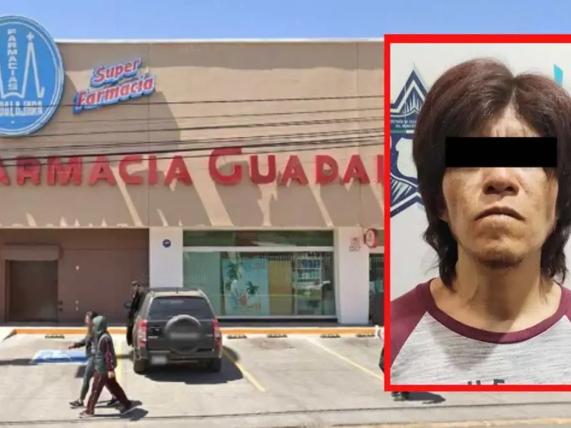 Detienen a 'El Pecas' por robo a farmacia Guadalajara en Ignacio Romero Vargas