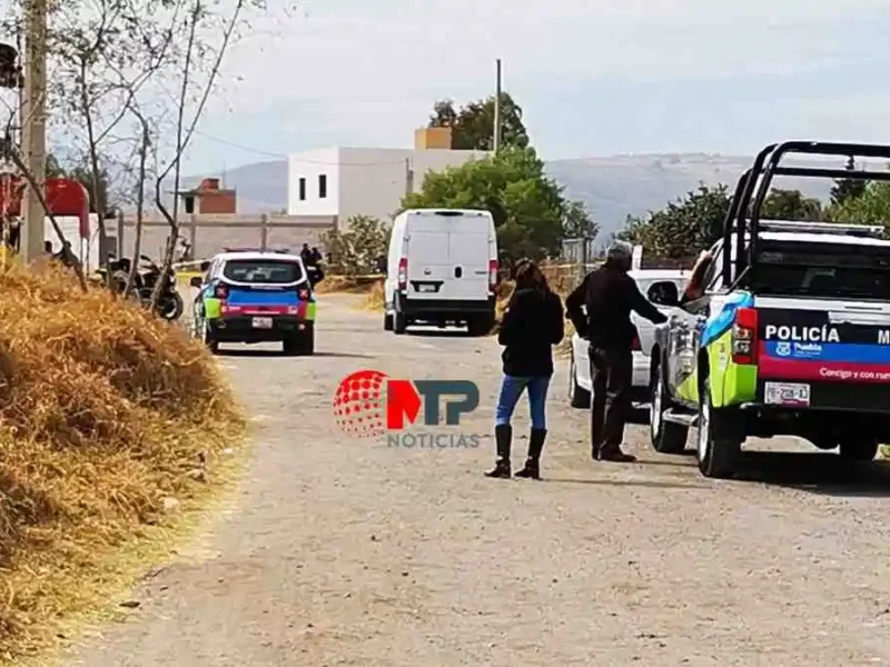 Hallan un cadáver dentro de maletas en Resurgimiento Atotonilco, Puebla