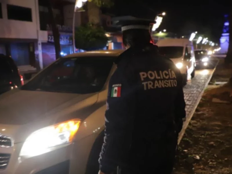 Multaron a 28 borrachos por semana en operativo alcoholímetro en Puebla