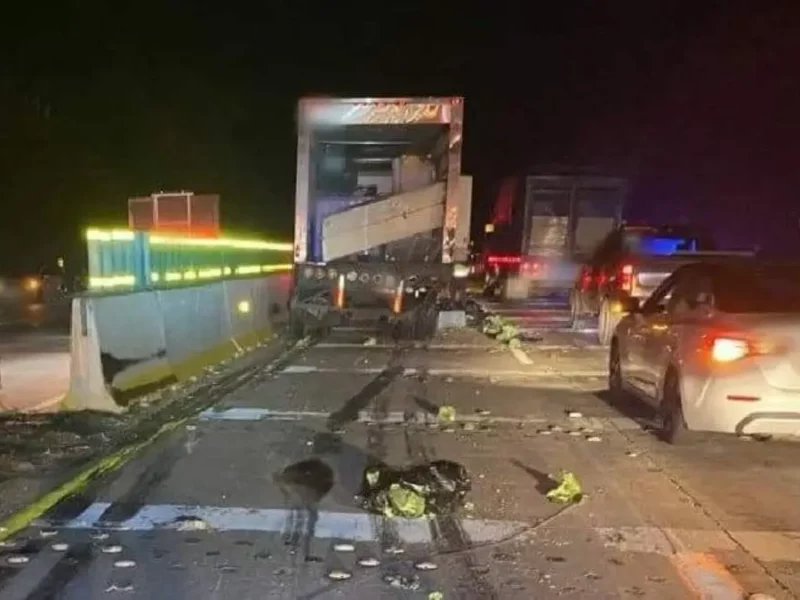 Vuelca tráiler en la México-Puebla y muere conductor: ¿qué ocurrió?